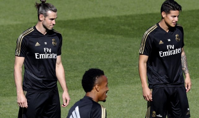 Bale y James no mantienen la mejor relación con Zinedine Zidane