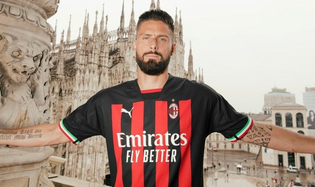 La camiseta 2022-2023 del AC Milan, al descubierto