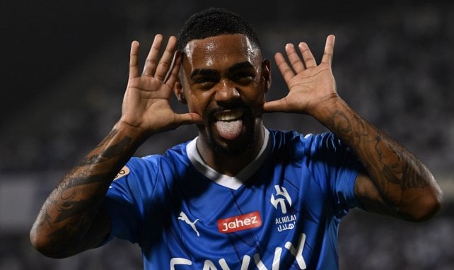 Malcom con el Al Hilal