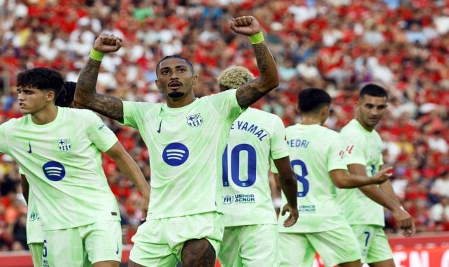 Liga | Raphinha y Lamine Yamal lideran al FC Barcelona en Son Moix