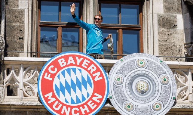Manuel Neuer en celebración