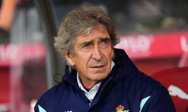 Manuel Pellegrini con el Real Betis