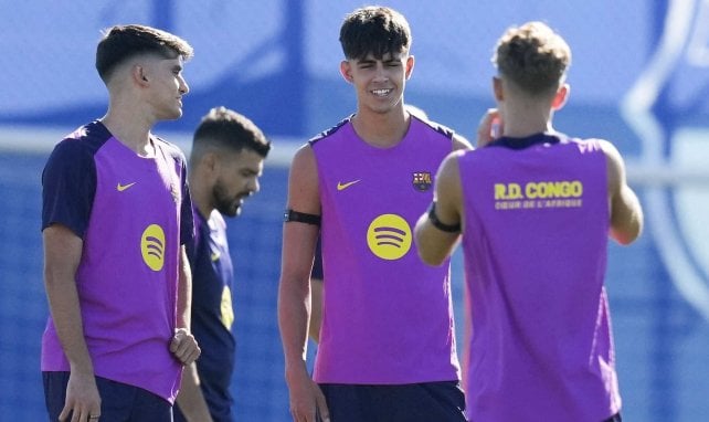 Marc Bernal, en un entrenamiento