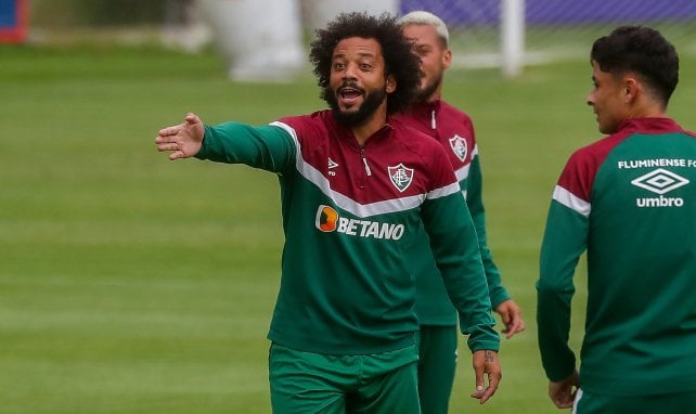 Marcelo con Fluminense