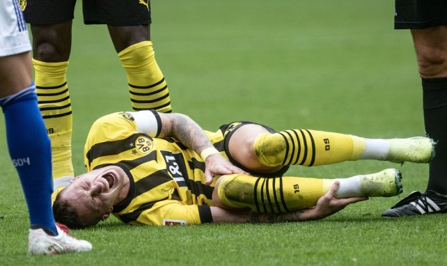 Marco Reus, lesionado del tobillo