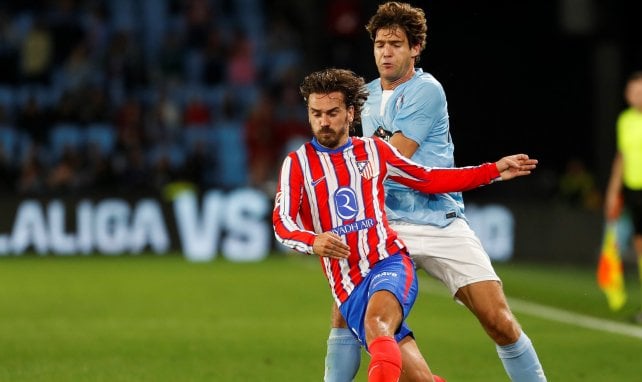 Marcos Alonso con el Celta de Vigo