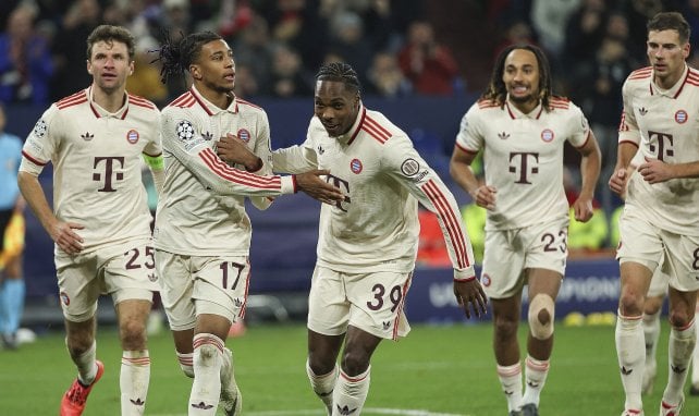 Los jugadores del Bayern Múnich celebran