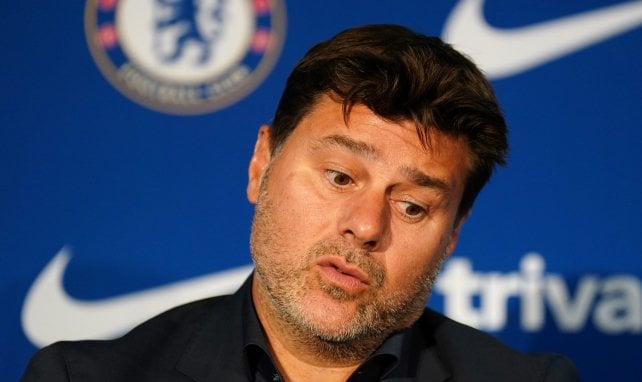 Mauricio Pochettino con el Chelsea