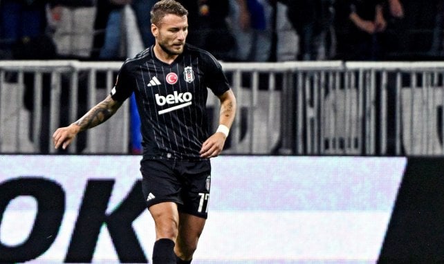 Ciro Immobile con el Besiktas