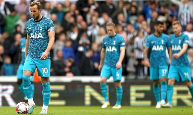La resignación del Tottenham tras ser goleado por el Newcastle