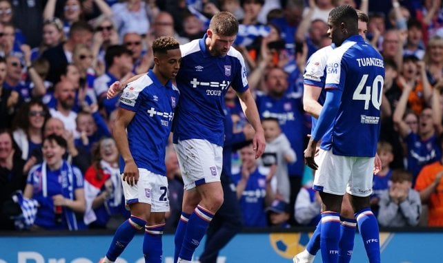 El Ipswich Town en un partido