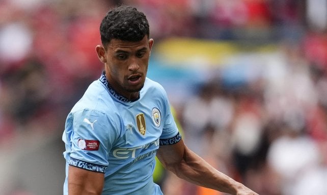 Matheus Nunes con el Manchester City