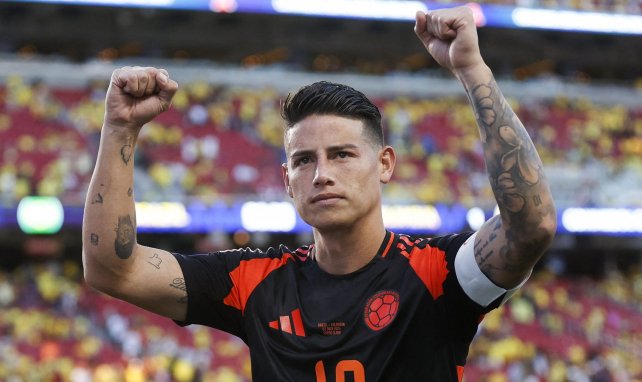 James Rodríguez con Colombia