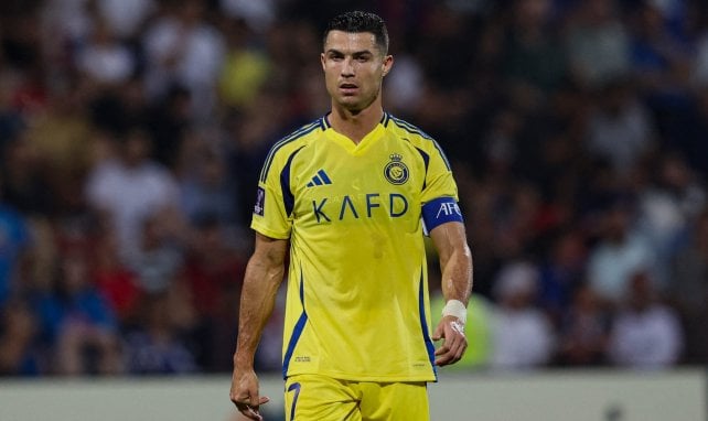 Cristiano Ronaldo con la camiseta de Al Nassr