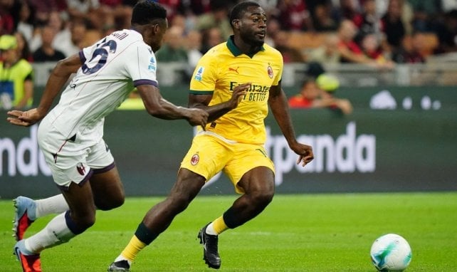 Youssouf Fofana con el AC Milan