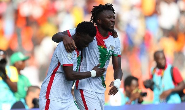 Bertrand Traoré con Burkina Faso