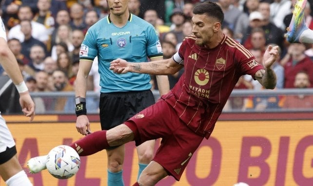 Lorenzo Pellegrini con la AS Roma