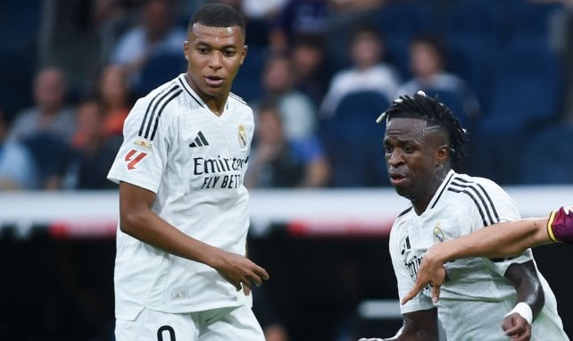 Kylian Mbappé y Vinicius