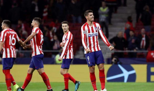 Álvaro Morata atraviesa un momento dulce en el Atlético