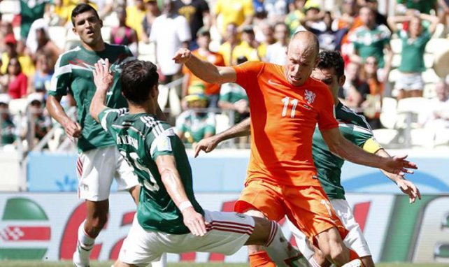 Arjen Robben volvió a resultar determinante para Holanda