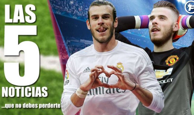 Bale y De Gea fueron hoy protagonistas