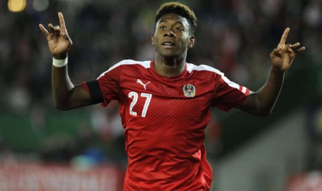 David Alaba es la gran estrella de la selección de Austria