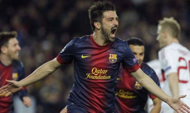 FC Barcelona David Villa Sánchez