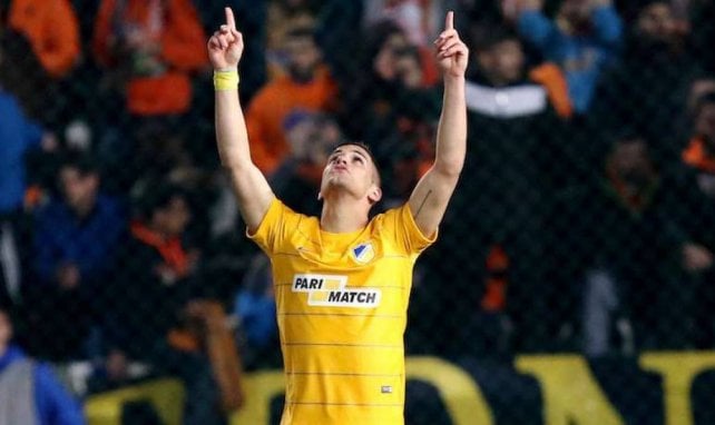 El delantero está en el punto de mira