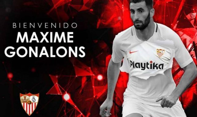 FC Sevilla Maxime Gonalons