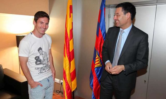 El presidente del FC Barcelona ha hablado con su estrella