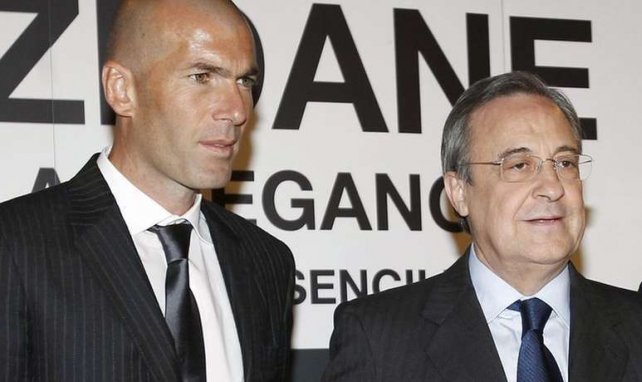 Florentino Pérez habló sobre la situación de Zidane