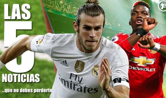 Gareth Bale y Paul Pogba figuran entre los protagonistas del día