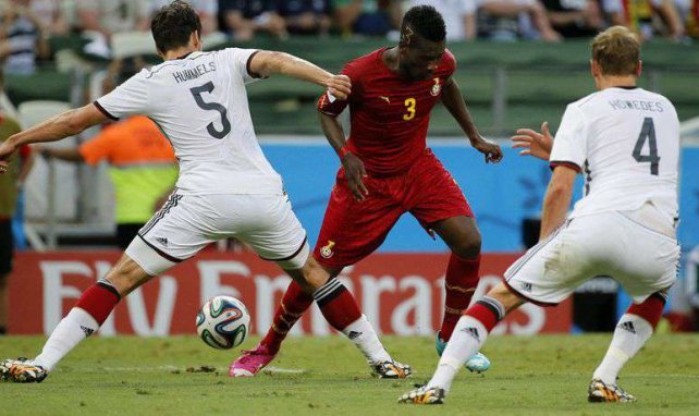 Ghana y Alemania firmaron un partido vibrante