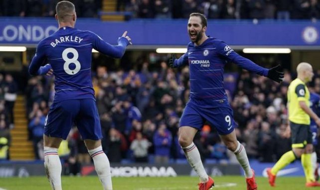 Gonzalo Higuaín solo ha podido celebrar tres goles con el Chelsea