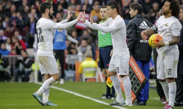 Isco y James Rodríguez figuran en los planes de futuro de la Juventus