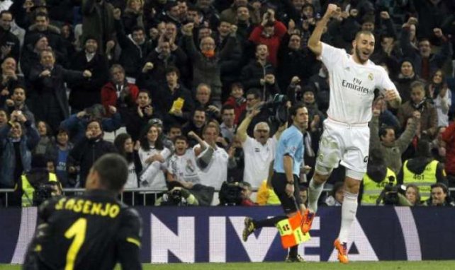 Karim Benzema es por ahora el único ariete del Real Madrid