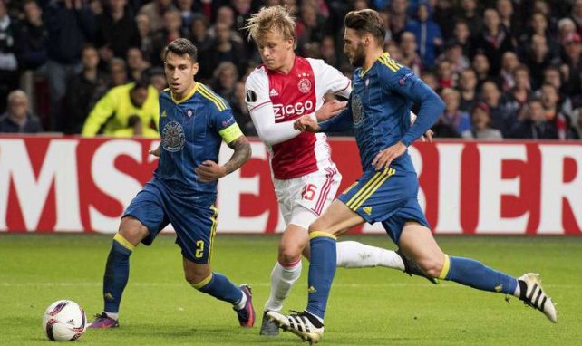 Kasper Dolberg es uno de los grandes talentos del Ajax de Ámsterdam