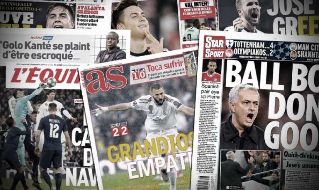 La Champions League marca la revista de prensa de hoy