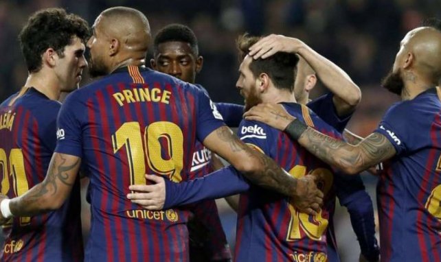 Lionel Messi anotó el tanto de la victoria del FC Barcelona ante el Real Valladolid