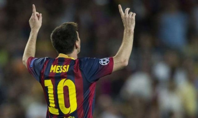 Lionel Messi brilló ayer ante el Bayern Múnich