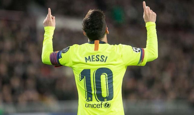 Lionel Messi comanda la tabla