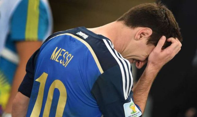 Lionel Messi no ha brillado en los partidos clave del campeonato