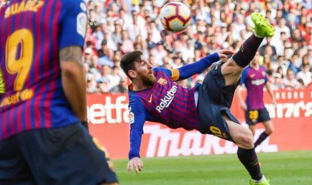 Lionel Messi se afianza al frente de la clasificación