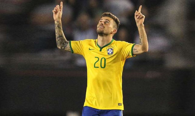 Lucas Lima acumula 8 partidos con la Selección de Brasil