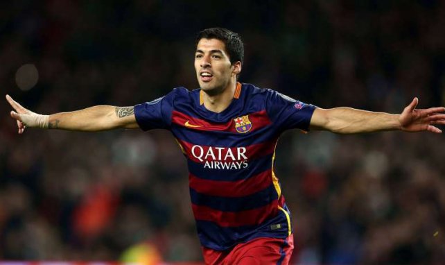 Luis Suárez marcó los dos goles del FC Barcelona