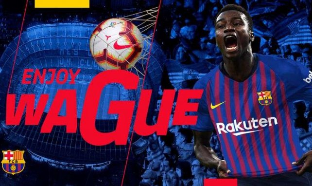 Moussa Wagué es la nueva apuesta del FC Barcelona