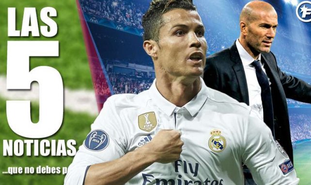 Ronaldo y Zidane, entre los protagonistas del día