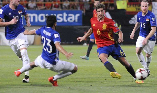 Sergi Roberto ya se ha colado en la Selección de España absoluta