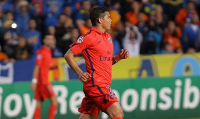Thiago Silva marcó el gol decisivo para el PSG