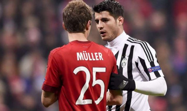 Thomas Müller y Morata están en el equipo de la jornada